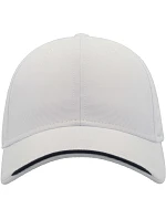 Atlantis Headwear Estoril-S 6 panelová kšiltovka 33.0230 white Atlantis Headwear Estoril-S 6 panelová kšiltovka 33.0230 white