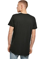 Build your Brand BY 028 Pánské tričko "Shaped Long" 56.0028 black