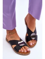 Dámské ploché podpatky černé Kenley Dámské ploché podpatky černé Kenley