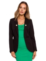 M665 Frakční plášť - černý M665 Frakční plášť - černý