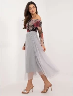 Sukně DHJ SD 19568.13X šedá Sukně DHJ SD 19568.13X šedá