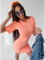 Dámské šaty 277797 lososové - Ola Voga