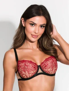 ALLURE BALCONETTE BRA 19190 RED