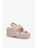 Bota na klínech  model 213460 Step in style