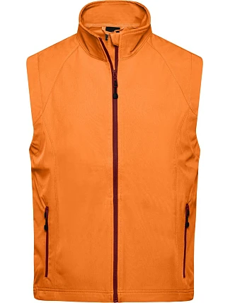 Daiber JN 1022 Pánská 3-vrstvá softshellová vesta 02.1022 orange Daiber JN 1022 Pánská 3-vrstvá softshellová vesta 02.1022 orange