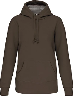 Kariban K 443 Mikina s kapucí z těžké bavlny 20.K443 dark khaki