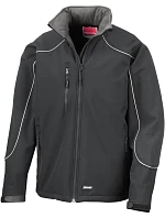 Result R 118X 3-vrstvá softshell bunda "IceFell" s kapucí 30.118X all black Result R 118X 3-vrstvá softshell bunda "IceFell" s kapucí 30.118X all black