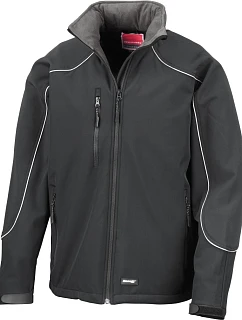 Result R 118X 3-vrstvá softshell bunda "IceFell" s kapucí 30.118X all black