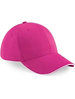 Beechfield B 20 6 panelová sandwich kšiltovka "Athleisure" 53.0020 fuchsia/white Beechfield B 20 6 panelová sandwich kšiltovka "Athleisure" 53.0020 fuchsia/white