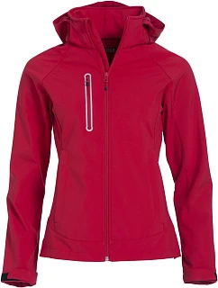 Clique Milford Jacket Women Dámská 3-vrstvá softshellová bunda 67.0928 red
