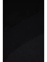 Zateplená mikina s bočními rozparky černá Zateplená mikina s bočními rozparky černá