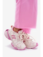 Dámské Kožené Tenisky GOE RR2N4038 Růžové Dámské Kožené Tenisky GOE RR2N4038 Růžové