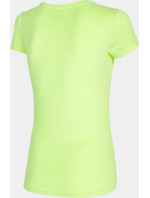 Dámské funkční tričko 4F TSDF004 zelené neon