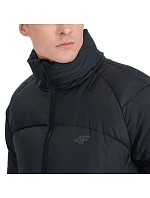 Pánská péřová bunda 4F M0707 deep black 4FRAW25TDJAM0707 20S pánské