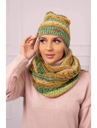 Dámská souprava s fleecem Felix K411 oranžová+zelená Dámská souprava s fleecem Felix K411 oranžová+zelená