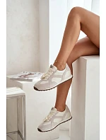 Semišové Dámské Tenisky Vinceza 86427 Šedé