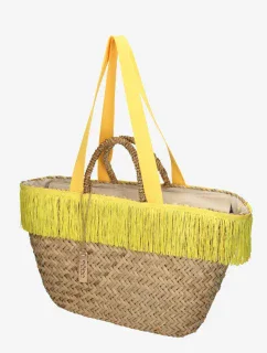 Plážová taška NOBO XP0320-C008 Bežovo-žlutá