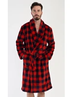 Pánský župan se šálovým límcem Kostka