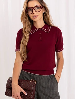 Svetr s krátkým rukávem  model 230910 Italy Moda