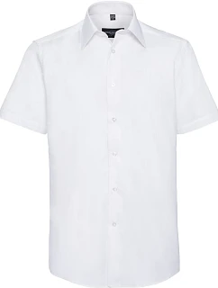 Russell Athletic 923M Košile Oxford s krátkým rukávem 11.923M white
