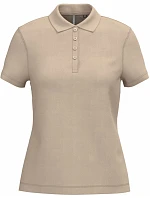 Kariban K 255 Dámské piqué polo 20.K255 light sand Kariban K 255 Dámské piqué polo 20.K255 light sand