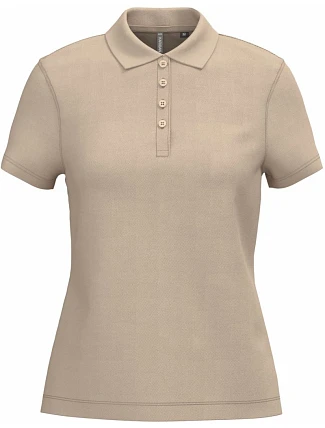 Kariban K 255 Dámské piqué polo 20.K255 light sand Kariban K 255 Dámské piqué polo 20.K255 light sand