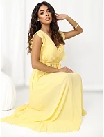Šaty IT SK 13166.85 světle žluté Šaty IT SK 13166.85 světle žluté