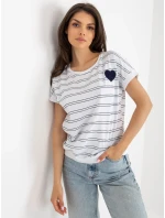 Halenka RV BZ 8619.94 bílá a tmavě modrá