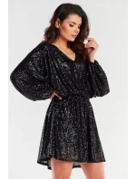 Dámské šaty A485 černé - Awama