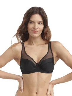 Dámská podprsenka s kosticemi DIM GENEROUS CLASSIC BRA - DIM - černá