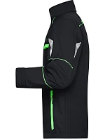 Daiber JN 851 Pracovní letní softshellová bunda - Color 02.0851 black/lime green Daiber JN 851 Pracovní letní softshellová bunda - Color 02.0851 black/lime green