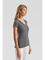 Fruit of the Loom Lady-Fit Valueweight V-Neck T Dámské tričko s výstřihem do V 16.1398 black Fruit of the Loom Lady-Fit Valueweight V-Neck T Dámské tričko s výstřihem do V 16.1398 black