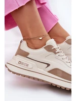 Dámské sneakers Big Star RR274A216 HI-POLY SYSTEM Béžové