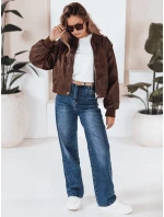 Dámské modré džíny s širokými nohavicemi FashionStreet UY2814