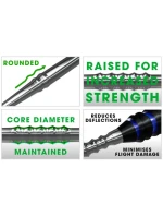 Ocelové hroty šipek Brány Apex Sabre HS-TNK-000013917