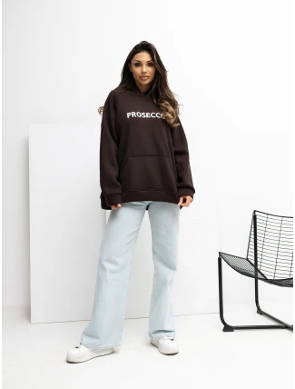 RV BL mikina A1034.26 tmavě hnědá