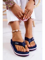 Dámské žabky Big Star - tmavě modré Dámské žabky Big Star - tmavě modré