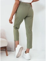 Dámské látkové kalhoty ERLON green FashionStreet UY2100 Dámské látkové kalhoty ERLON green FashionStreet UY2100
