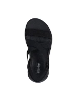 Dámské sandály Skechers GO WALK FLEX SANDAL GLIMMER UP 141489 BBK