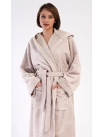 Dámský župan dlouhý s kapucí Pláž Dámský župan dlouhý s kapucí Pláž