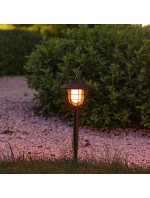 SOLÁRNÍ LAMPA S EFEKTEM PLAMENE 2V1 6LED SMD