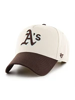 Čepice s kšiltem Brand `47 Oakland Athletics Coop Sure Shot BCPTN-MDTTC18GWP-BN08 Čepice s kšiltem Brand `47 Oakland Athletics Coop Sure Shot BCPTN-MDTTC18GWP-BN08