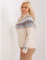 PM SW PM839 jumper.26X světle béžová PM SW PM839 jumper.26X světle béžová