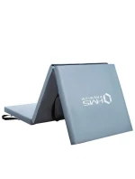 Gymnastická matrace HMS MGS02 skládací šedá 1800x600x500mm