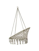 Závěsná sedačka 80x60 cm ECRU