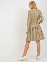 LK SK 507786 šaty.16P černá a žlutá LK SK 507786 šaty.16P černá a žlutá