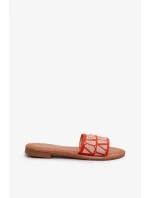 Dámské ploché pantofle Orange Traivea Dámské ploché pantofle Orange Traivea