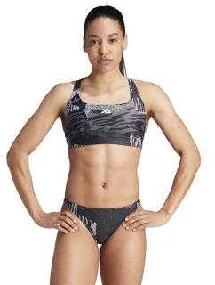 Dámské dvoudílné plavky IB7697 Černá s šedou - Adidas