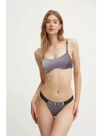 Dámská plavková podprsenka KW0KW02609 BEH černá - Calvin Klein Dámská plavková podprsenka KW0KW02609 BEH černá - Calvin Klein