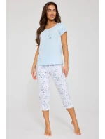 DÁMSKÉ PYŽAMO KR 466/344 SO DELICATE 3-PACK